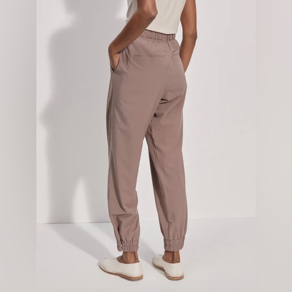 VARLEY | Enzo snap button cuff pant in taupe | size large - Picture 1 of 8